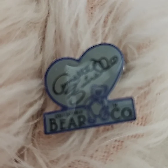 Vintage Annette Funicello mohair jointed plush stuffed Teddy Bear fuzzy 18-in - Picture 9 of 12